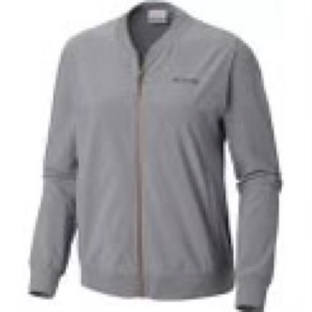 Columbia Full Zip Anytime Bomber Jacket Water Resistant XL